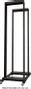 TOTEN 19" golvrack, 37U, 600x800mm, omonterat, svart