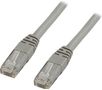 DELTACO UTP Cat6 patch cable 0.75m, gray