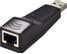WINSTARS USB 2.0 nätverkskort, 10/ 100Mbps Ethernet, 1xRJ45, svart