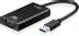 J5 CREATE USB 3.0 till VGA-adapter, extra grafikkort, svart