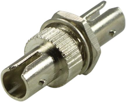 DELTACO splice, fiber, ST-ST, multimode,  simplex, ceramic, metal (FBP-1036)