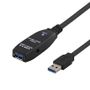 DELTACO USB 3.0 USB extension cable 3m Black