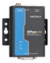 MOXA NPort sarjaporttipalvelin, 1xDB9 uros, RS-232, RJ45