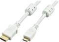 DELTACO HDMI with Ethernet cable HDMI 1m White