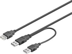 DELTACO USB-cable 30cm