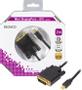 DELTACO Mini DisplayPort for DVI-D Black 2m