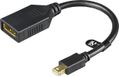 DELTACO DisplayPort adapter Black 15cm