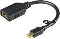 DELTACO DisplayPort adapter Black 15cm