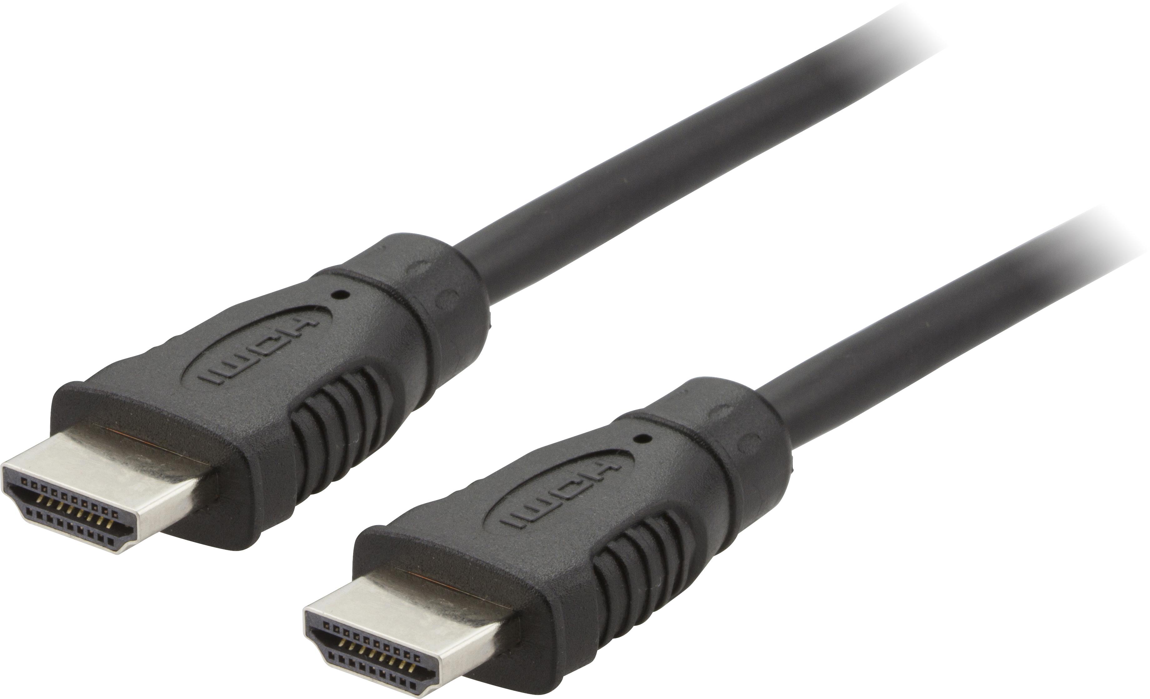 EPZI HDMI-kabel, HDMI High Speed with Ethernet, 19-pin han-han, 4K, Et ...
