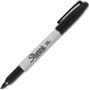 SHARPIE Permanent Marker Fine Tip 0.9mm Line Black (Pack 12) - S0810930