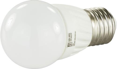 DELTACO LED-lampa,  3W, 190lm, E27, G45-klot, 240V, 2600-2800K (LED-1075)