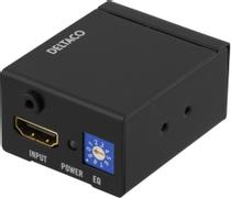 DELTACO HDMI-7015 - Repeater - 19-pin HDMI type A / 19-pin HDMI type A - up to 35 m