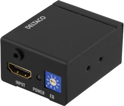 DELTACO HDMI-7015 - Repeater - 19-pin HDMI type A / 19-pin HDMI type A - up to 35 m (HDMI-7015)