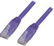 DELTACO UTP Cat6 patch cable, 1.5m, purple