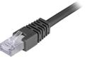 DELTACO FTP Cat6 patch cable 50m, black