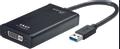 J5 CREATE JUA330, USB 3.0 - DVI-sovitin, 1xDVI-I, musta