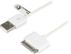 DELTACO USB-synk-/ laddarkabel till iPhone, iPod och iPad, 2m, vit