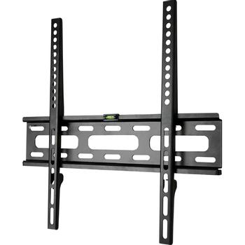 DELTACO ARM-187 - Veggmontering for LCD/ plasma-panel - svart - skjermstørrelse: 23"-46" - monteringsgrensesnitt: 400 x 400 mm (ARM-187)