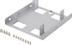 DELTACO Adapter kit 2x2.5" to 3.5" mounting frame RAM-8A