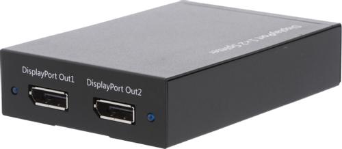 DELTACO DisplayPort-splitter,  1x20-pin to 2x20-pin, 2560x1600,  12bit (DSP-102)