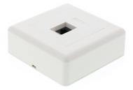 DELTACO Wall Outlet 1-port (VR-33)