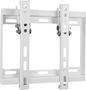 DELTACO wall bracket for TV / screen, 23" - 42", max 35 kg, VESA 75x75 to 200x200mm, tiltable 14 °, white