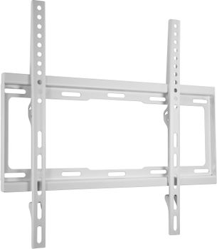 DELTACO Wall bracket, 32"-55", 35 kg, VESA 75x75-400x400mm,  white (ARM-522)