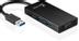 J5 CREATE JUH410, USB 3.0 till VGA-adapter, inbyggd 3-ports hubb, sv
