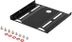 DELTACO Adapter Kit 2.5" to 3.5" Mounting Frame Black RAM-7