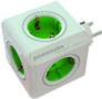 ALLOCACOC PowerCube Original 5 uttakGrønn