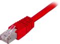 DELTACO F / UTP Cat6 patch cable, 1.5m, red
