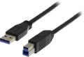 DELTACO USB 3.0 USB-cable 3m Black