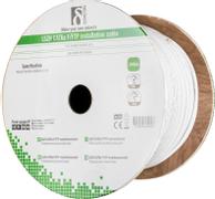 DELTACO F / FTP foil shielded setup cable, Cat6a, LSZH, 305m reel, white