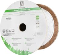 DELTACO Netværkskabel - Cat7 S/FTP - installation kabel - 100m - hvid