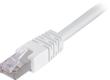 DELTACO F / UTP Cat6 patch cable 30m, white