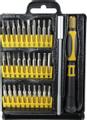 SPROTEK Precisionsbitssats Med Handtag, Bitshållare 30st Svart