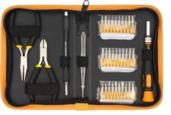 SPROTEK Precision Bit Set With Screwdriver 30 Bits Yellow/Black