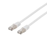 Deltaco Cat6a patchkabel - 7m - hvit U/FTP