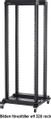TOTEN 19-DR6637, 19" golvstativ på hjul, 37U, 600x600mm, omonterat, sv