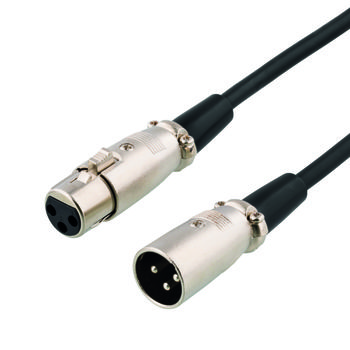DELTACO Audio cable black 20m (XLR-1200)