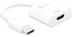 J5 CREATE JDA158, DisplayPort till HDMI, 4096x2160, 0,1m, vit