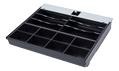 INTERNATIONAL CASH DRAWER 1051 vaihtolaatikko 3S-423 POS-304:än,8 kolikko- ja 6 setelilipast