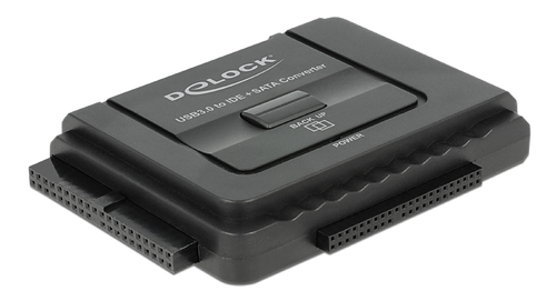 DELOCK Converter USB 3.0 to SATA 6 Gb/s / IDE 40 pin / IDE 44 pin with backup function (61486)