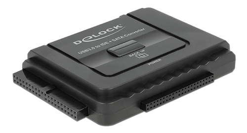 DELOCK Converter USB 3.0 til SATA/IDE med backup-funksjon (61486)