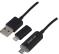 EPZI SMART LED - USB Typ A ha - Micro B ha, lightnging adapter, svart