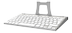 MACLOCKS Maclocks, Secure Apple Keyboard Tray, tgb stöd, silver