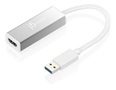 J5 CREATE j5create USB 3.0 HDMI-Adapteriin, ohut, 1080P, alumiinia, valkoinen