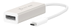 J5 CREATE USB Typ C till DisplayPort-adapter, aluminium, UHD, vit