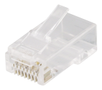 DELTACO Cat 6A RJ45 Stik, 20stk i pose