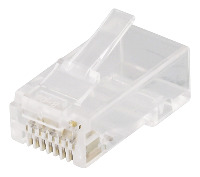 Deltaco RJ45 Cat6a Plugg for patchekabel 20pk